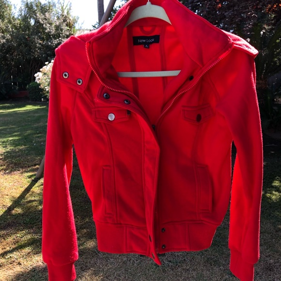 New Look adorable red jacket size S - Picture 2 of 5